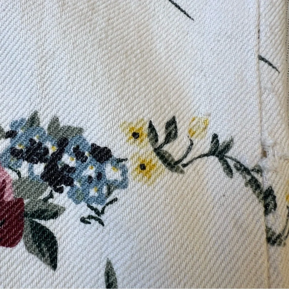 ROLLA’S High Rise Wide Leg Floral Print Jeans - Picture 16 of 16